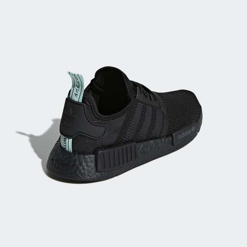 adidas NMD R1 Black Mint AQ1102 Grailify